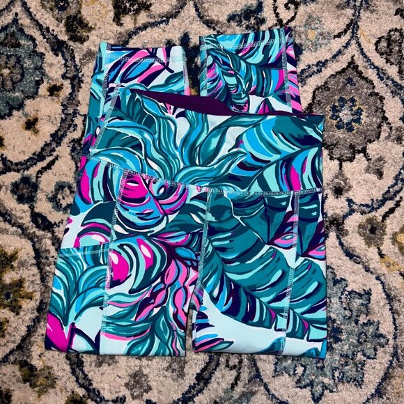 Lilly Pulitzer Weekender 21" High-Rise Crop Legging Size XS - Picture 5 of 7